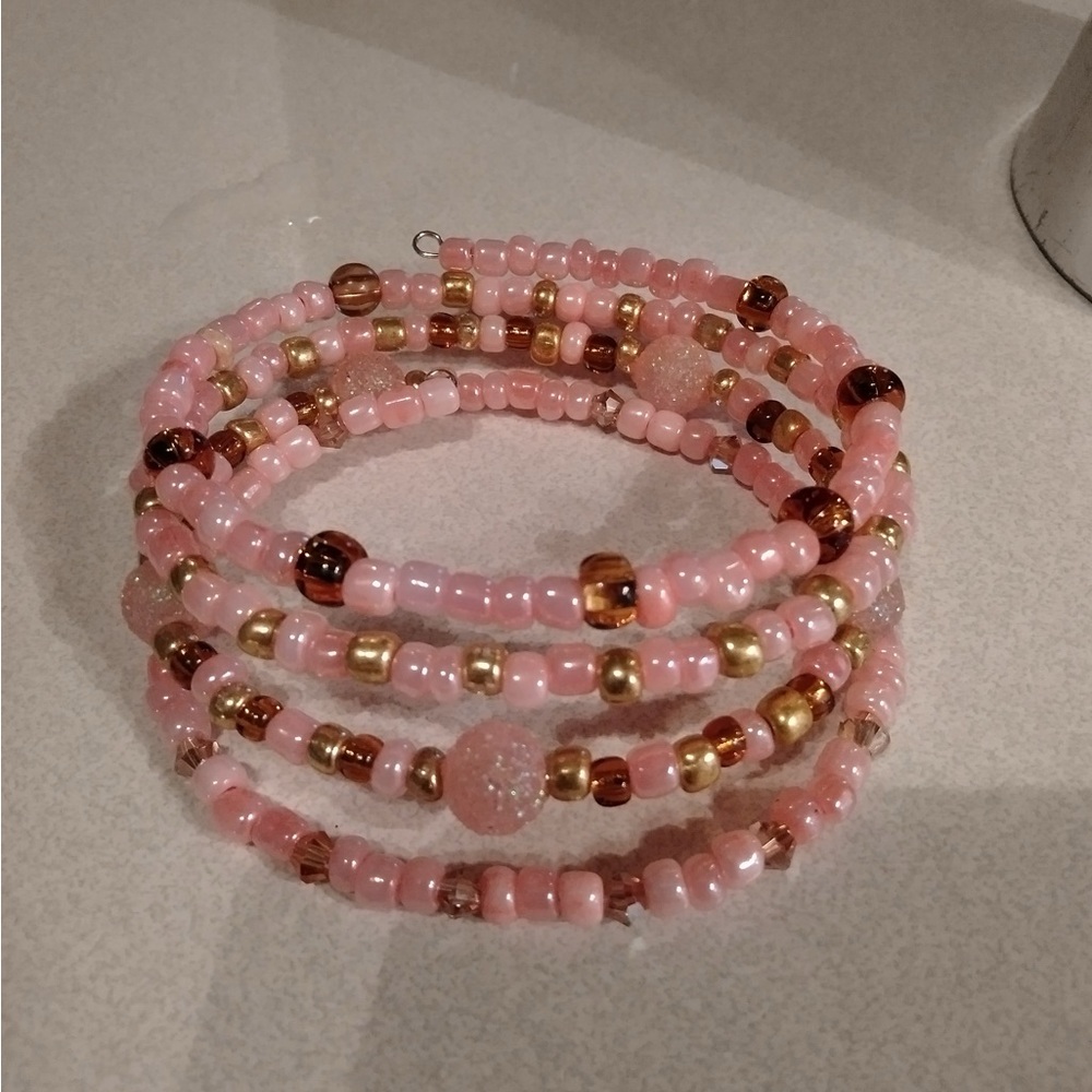 Handmade Glass Beaded Bracelets and Rings - Picture 3 of 9